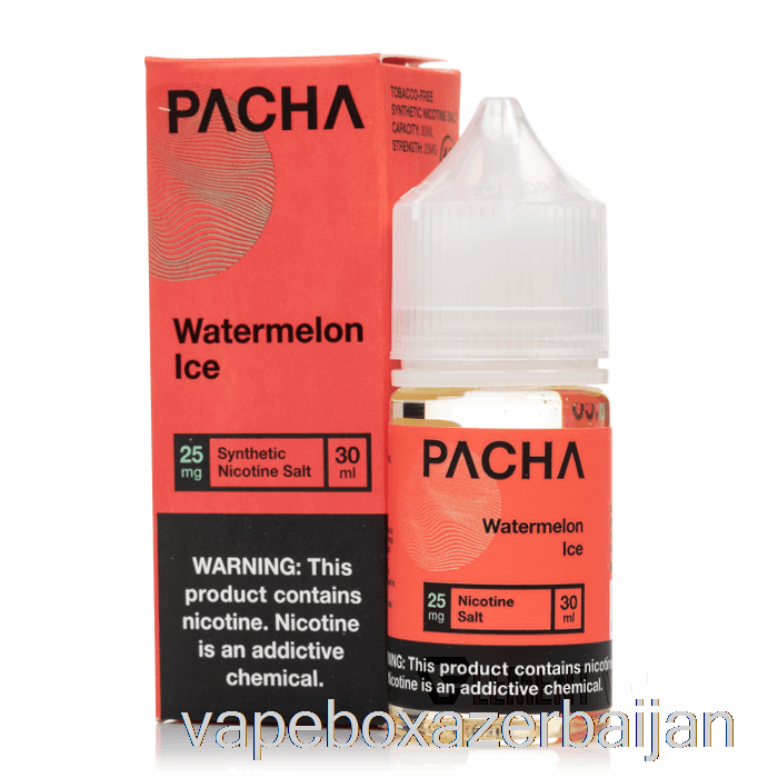 Vape Box Azerbaijan Watermelon Ice - PACHA Salts - 30mL 50mg